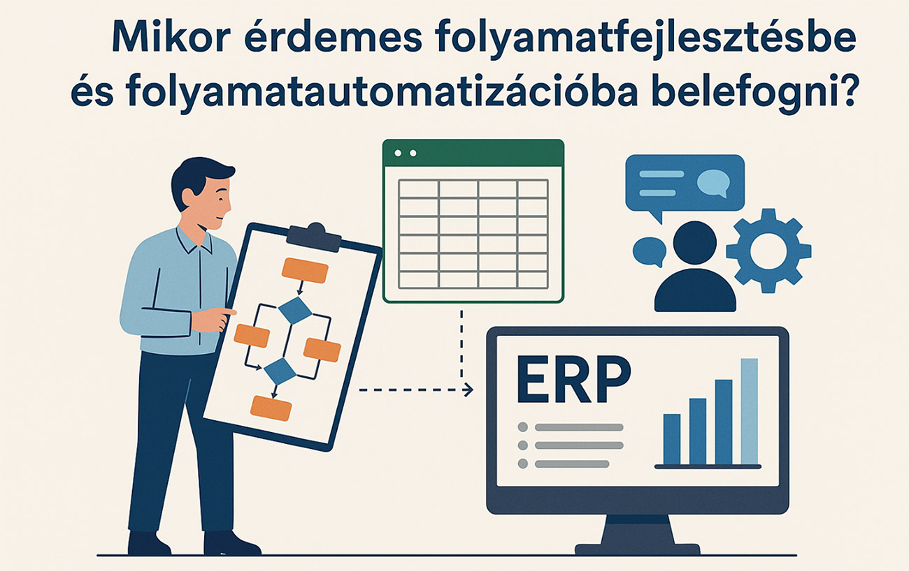 Mikor érdemes folyamatfejlesztésbe és folyamat automatizációba belefogni?